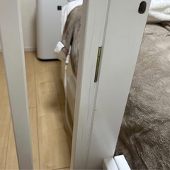 KATOJI ミニベビーベッド　折りたたみ　ホワイトの画像