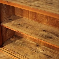 アンティーク　家具　収納棚の画像