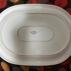 楕円形 大皿 2枚（1枚〜）の画像