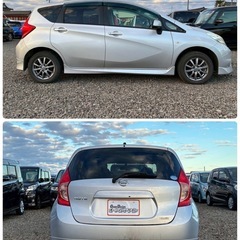 《自社ローン対応⭕️》［新潟県］【日産 ノート 1.2 X FOUR 4WD】現金販売から自社ローン幅広い購入方法で対応❗️審査通過率98%、ブラックOK、格安中古車販売店【オーシャンデザイン】✨Sキー✨の画像