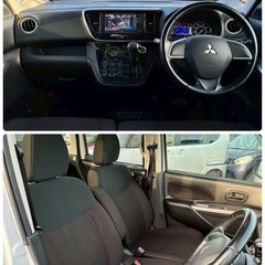 《自社ローン対応⭕️》［新潟県］【三菱 eKカスタム 660 G】現金販売から自社ローン幅広い購入方法で対応❗️審査通過率98%、ブラックOK、格安中古車販売店【オーシャンデザイン】✨Bカメラ✨の画像