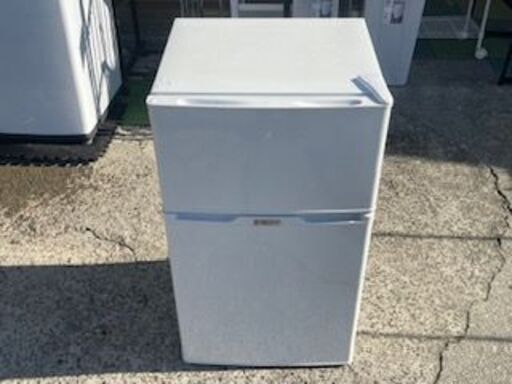 【リサイクルサービス八光】2015年製　2ドア冷蔵庫(LIMLIGHT)　 コンパクトサイズ90L 　LIMLIGHT RHT-90R