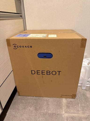 新品未使用ロボット掃除機エコバックスDEEBOT N10