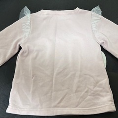 アンパンマン ガール 長袖トレーナー ピンク 100cmの画像