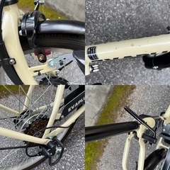 EVA PLUS mini2 ベージュ 電動アシスト　折りたたみ式の画像