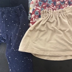 子ども服 まとめ売り 7点セット アンパンマン 星柄 花柄 リボンなどの画像