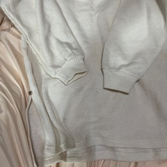 新品タグ付き　M 体系カバー　丈長め　裏地あったかの画像