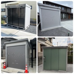 物置、倉庫設置致します。