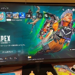 【中古】PS5CFI-2000＆ゲーミングモニター(ID-DATA24.5インチ)の画像