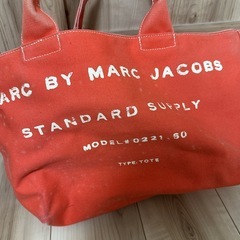 ⭐️早い者勝ち⭐️マーク　バイ　マークジェイコブス トートバッグ オレンジ　大容量の画像