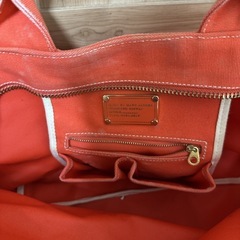 ⭐️早い者勝ち⭐️マーク　バイ　マークジェイコブス トートバッグ オレンジ　大容量の画像