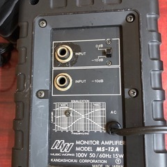 モニタースピーカー　　　中古品の画像