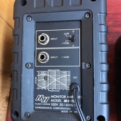 モニタースピーカー　　　中古品の画像