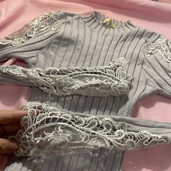 🌸決まりました🌸【断捨離】可愛いトップス‪‪❤︎‬デザインレースの画像