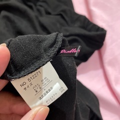 【断捨離】1枚20円‪‪❤︎‬(バラ売り対応可)チューブトップタイプのワンピ黒 3枚あります‪‪❤︎‬の画像