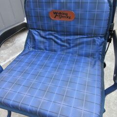 シルバーカー　未使用　説明書付き　椅子に腰掛けられ動きもスムーズ　美品の画像