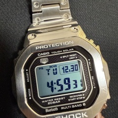 🔴G-SHOCK 中古　GMW-B5000D-1JF　GM-B2100SD-1AJF　2本セット　フルメタル　Bluetooth ソーラー🔴の画像