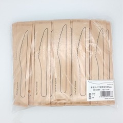 木製ナイフ　紙完封　165㎜　100本の画像
