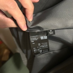 UNIQLO : Cグレー　オーバーサイズジャケットの画像