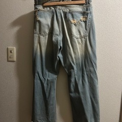 F-LAGSTUF-F DENIM BORO BAGGIE PANTS Mの画像