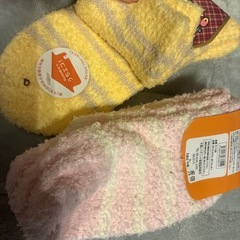 くつ下2足の画像