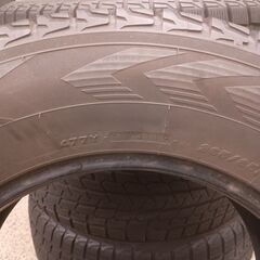 265/65R17 横浜G075 2019年 履き潰し用 4本 工賃込の画像