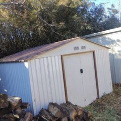 大型物置　横335、奥315、縦中205、縦端165の画像