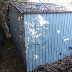 大型物置　横335、奥315、縦中205、縦端165の画像