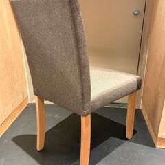 処分価格！グレー　レザー張り ダイニングチェア12脚セットの画像