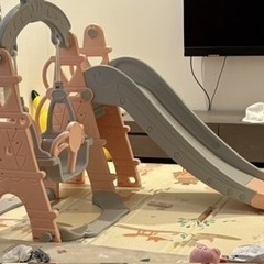 室内遊具　滑り台の画像