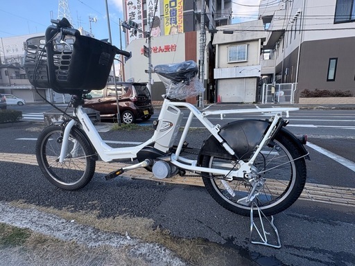中古20インチ Panasonic電動アシスト自転車　8.9Ah4点灯　大阪