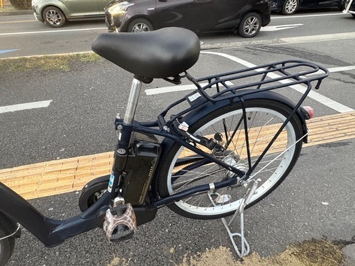 中古24インチブリヂストンベルト式電動アシスト自転車 B400 大阪
