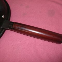 ２８ｃｍ深型鉄フライパン（窒化加工）（底部変形あり中古）の画像