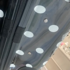 【急募🚨】水玉スーツケース本日午前までの画像