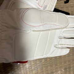 野球アシックス走塁用手袋両手　未使用Mサイズの画像