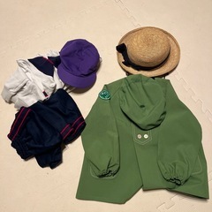 大分市　みどり幼稚園　制服　体操服　帽子セットの画像