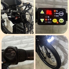 バッテリー最高レベル容量🌸電動自転車　ヤマハ　パスバビー　新基準　🌼8.7Ahリチウムバッテリー🌈ブラック30の画像