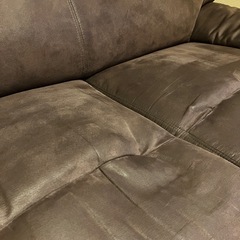 高さ調節可能！2.5人掛けソファの画像