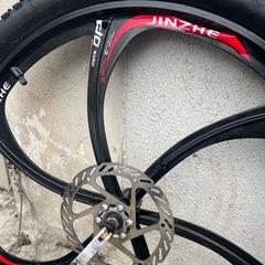 26インチ自転車タイヤ&ホイール🍉プロフ必要の画像