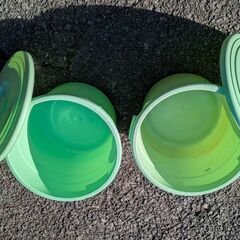 ☆ポリバケツ 容量20リットル 2個 漬物等々の画像