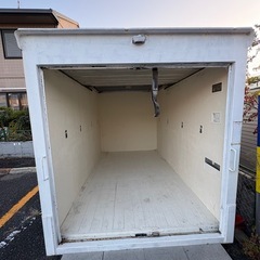 【鍵付き】トラックコンテナ倉庫(倉庫、防災用品、農機具、バイク保管、作業所他)の画像