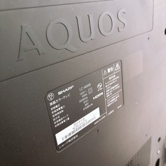 SHARP AQUOS 液晶テレビ 46インチ（LC-46W9）の画像