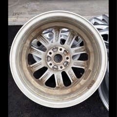 本日限定　5穴　pcd112 16×6.5J　アルミホイール４枚の画像