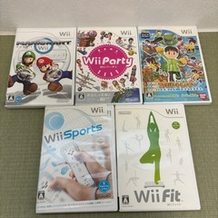 Wiiセット（本体以外）の画像