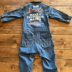 ベビー　キッズ　つなぎ　デニム　ブリーズの画像