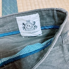 ❣️人気商品❣️ EL スリムフィットデニムパンツ グレーの画像