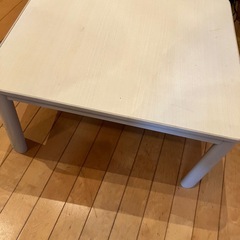 ジャンク　ミッキー　衣類ケース　　　こたつテーブル　セット　の画像