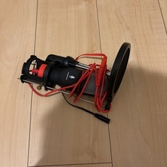 ロジクールヘッドホンとSwitchケースとボイスチャットマイクの画像