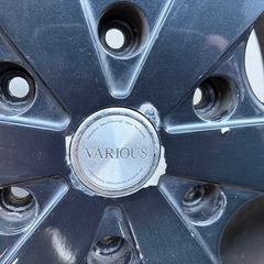 ホイール　ハイエース等　VARIOUS ホイールのみ　18×7.5の画像