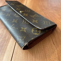 ルイヴィトン モノグラム ポルトフォイユ サラ 長財布 ブラウン  即決してくれる方にはお気持ちとして少しお安くしますの画像